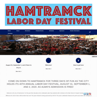 2019 Hamtramck Labor Day Festival – Hamtramck Labor Day Festival