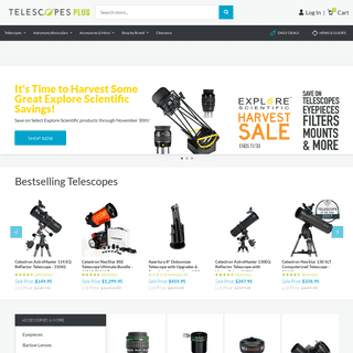 TelescopesPlus - The #1 Online Store for Telescopes and Accessories