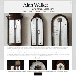 Alan Walker – Fine Antique Barometers