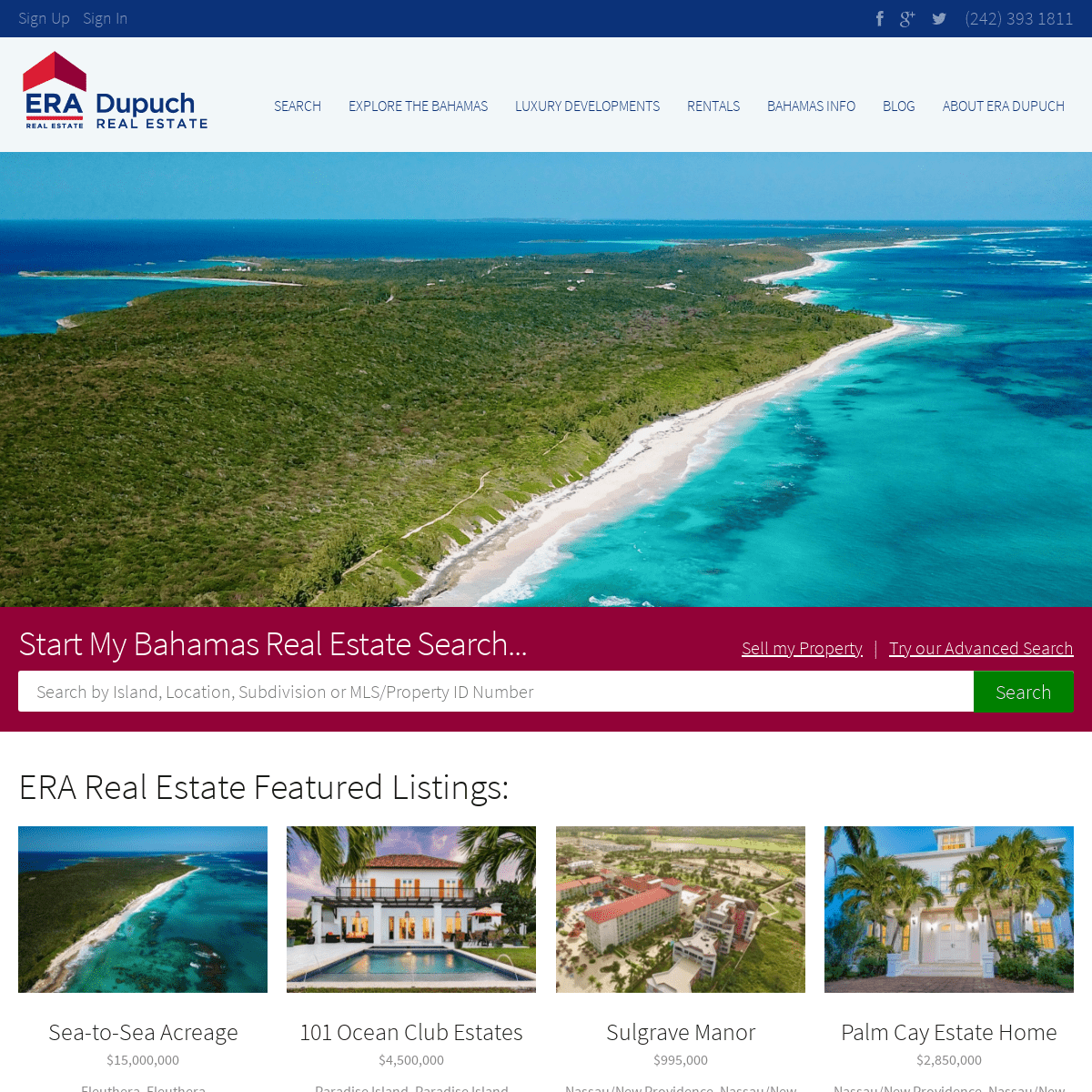 Bahamas Real Estate & Homes For Sale - ERA Real Estate