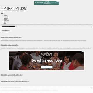A complete backup of hairstylism.com
