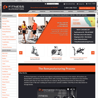 Fitness Superstore | Remanufactured Fitness Equipment for Sale