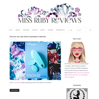Miss Ruby Reviews - Finding Gems