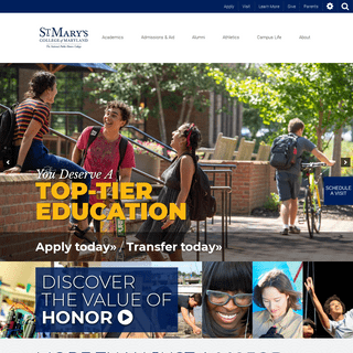 St. Mary's College of Maryland: The National Public Honors College