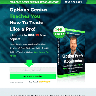 Options Genius Teaches You How To Trade Like a Pro!