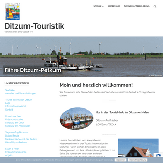 A complete backup of ditzum-touristik.de