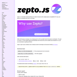 A complete backup of zeptojs.com