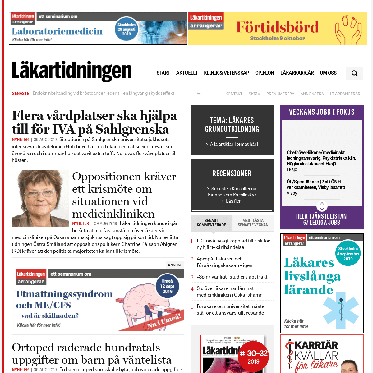 A complete backup of lakartidningen.se
