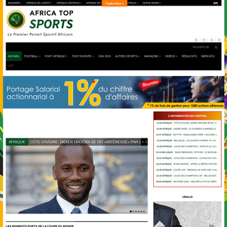 Africa Top Sports - Le premier portail sportif africain