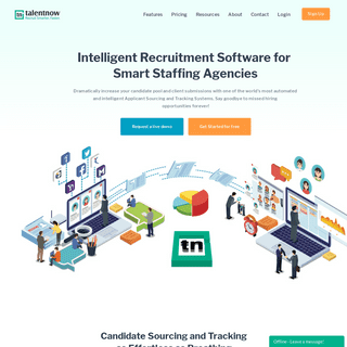 Recruitment Agency Software, Recruiting Software for Staffing Firms | Talentnow