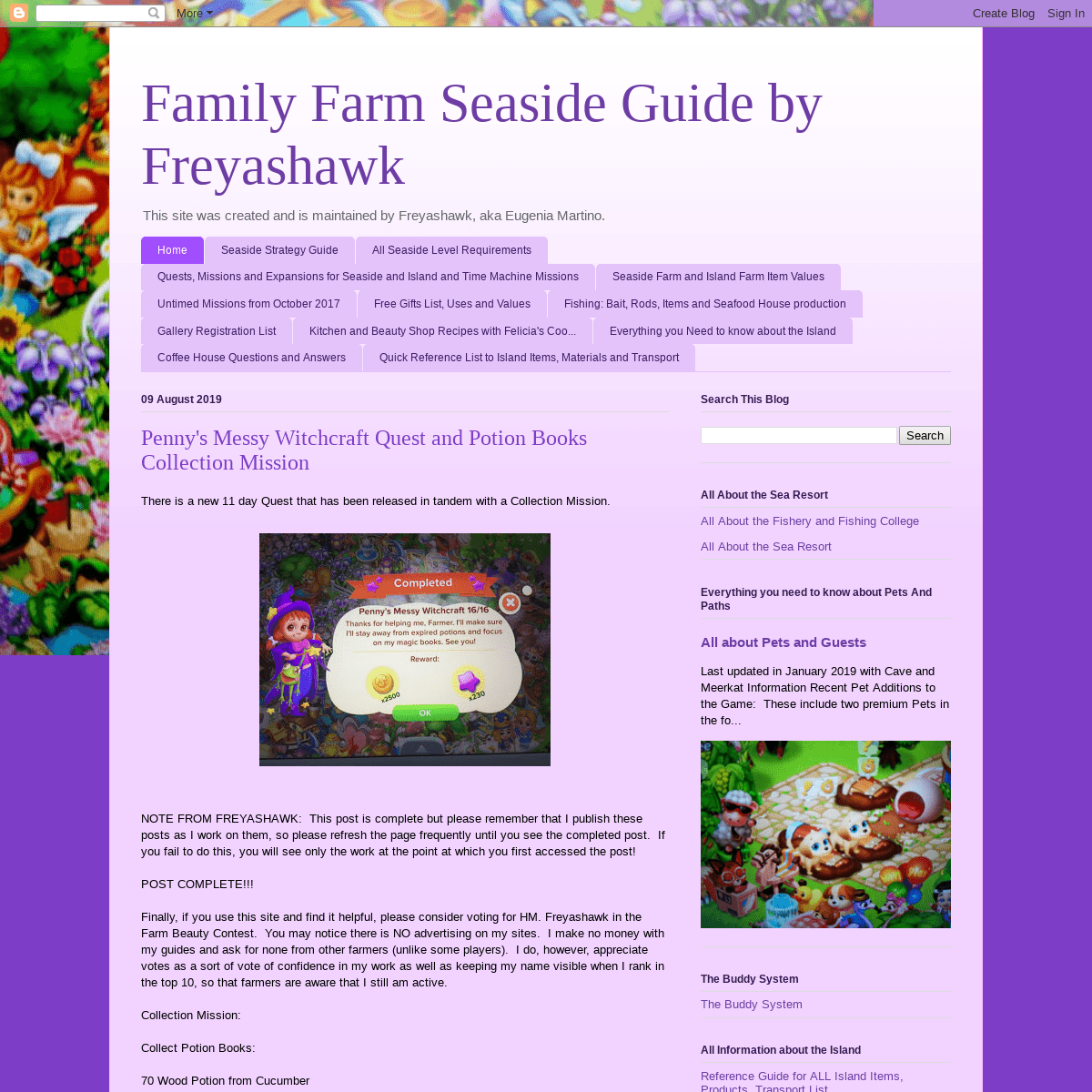 Family Farm Seaside Guide by Freyashawk