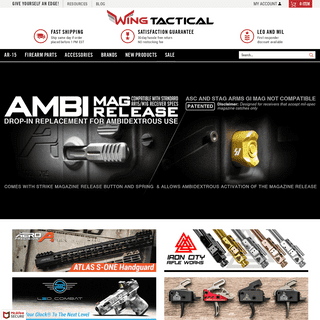 Wing Tactical | #1 Source for Shooting & Tactical Supplies