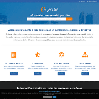 Empresia.es - Informes mercantiles de empresas