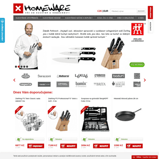 Kuchyňské potřeby a vybavení domácnosti Homeware