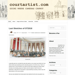 Courtartist - Supreme Court and Other Courtroom Sketches by Courtartist