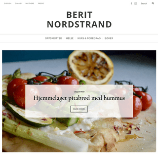 Hjem â€“ Berit Nordstrand