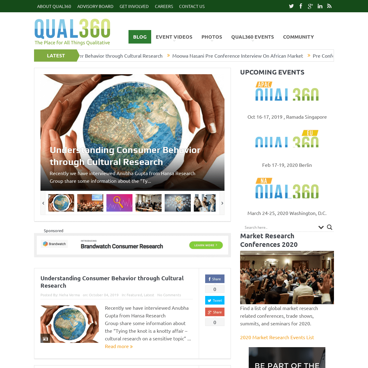 QUAL360 - The Hub for All Things Qualitative - QUAL360