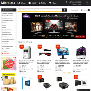 Computer Parts, Laptops, Gaming PCs and More Online Shopping in UAE! Best Prices Guaranteed - Microless.com