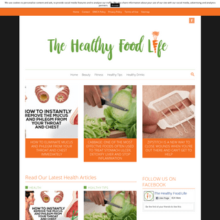 Frontpage - The Healthy Food Life