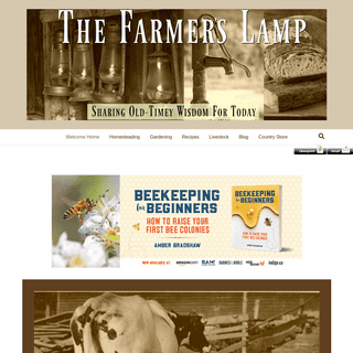 Welcome Home ~ The Farmer's Lamp