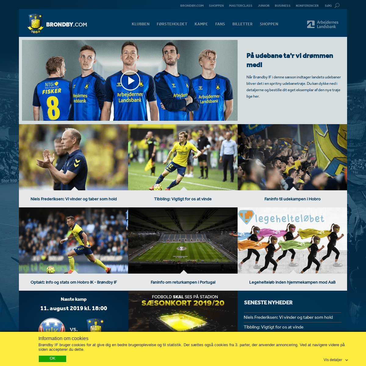 Det officielle website - Brøndby IF