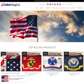 American Flag: US Flags by USA Flag Co. - Made in the USA