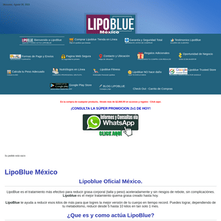 LipoBlue México Oficial - LIPOBLUE Promoción 2x1 - Compra Segura 