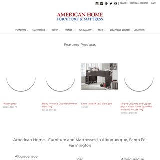 Furniture Store Albuquerque | American Home Furniture and Mattress