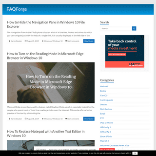 FAQforge - Windows, Linux and Android