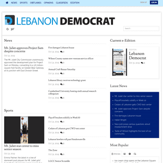 A complete backup of lebanondemocrat.com