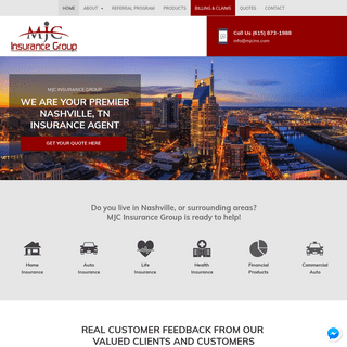 Nashville Tennessee Insurance Agent | 5 Star Rated | MJC Insurance Group