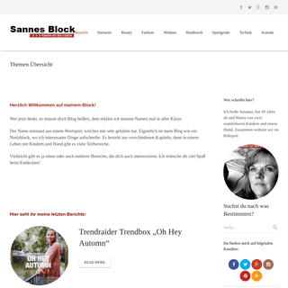 A complete backup of sannes-block.de