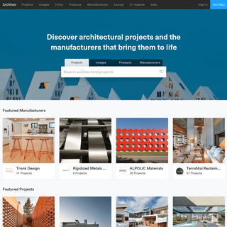 Architizer: Find Building-Products