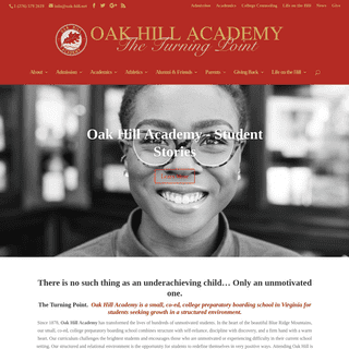 Oak Hill Academy - Virginia Boarding School