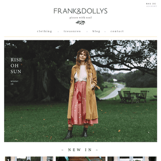 Frank and Dolly's | Australian Ethical Fashion Brand