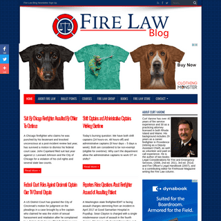 Fire Law Blog - Fire Service and Public Safety Legal Issues Blog by Curt Varone