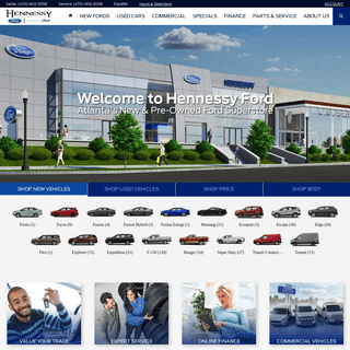 Hennessy Ford Lincoln: New & Used Cars, Ford Lincoln Dealership Atlanta, GA