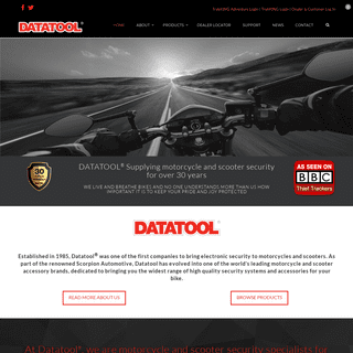 DATATOOL - Motorcycle Alarms, Tracking, Immobilisers, Accessories
