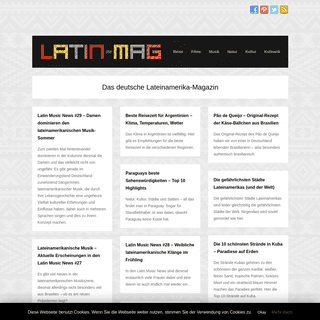 Latin-Mag - Das deutsche Lateinamerika-Magazin