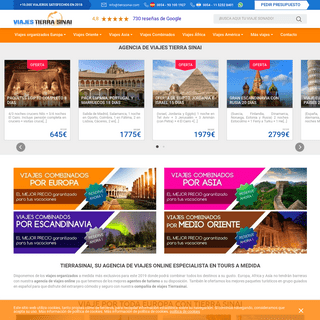 Agencia de viajes y turismo - Tierra Sinai