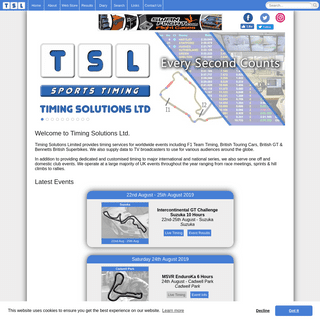 Home :: Timing Solutions Ltd.