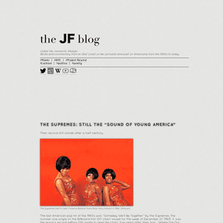 the JF blog