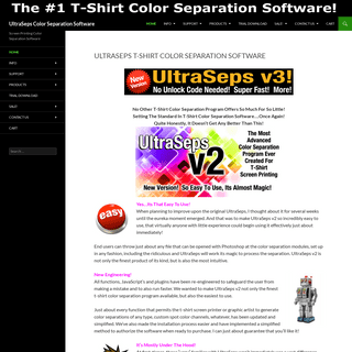 UltraSeps T-Shirt Color Separation Software - UltraSeps Color Separation Software