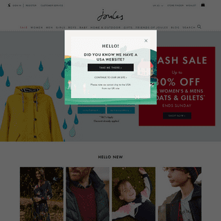 A complete backup of joules.com