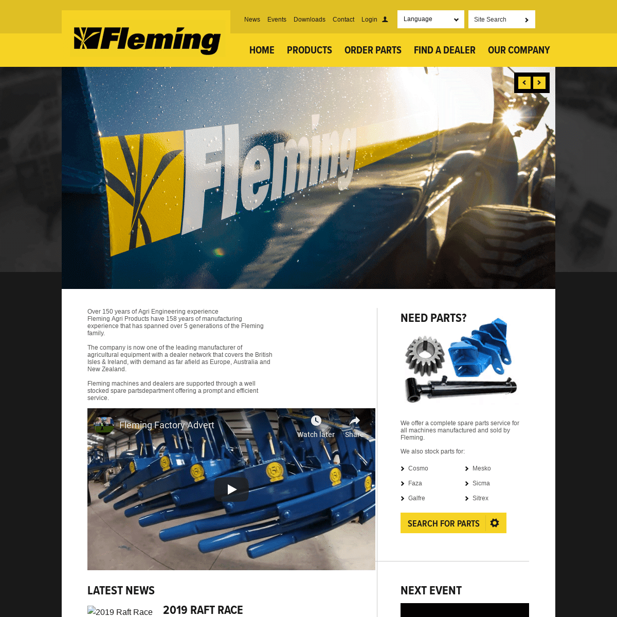 Fleming Machinery for Agriculture and Countryside Care • Fleming Agri-Products Ltd
