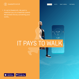 Sweatcoin | It pays to walk