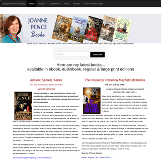 Joanne Pence Books