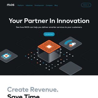 Deliver smarter services to your customers | Mios