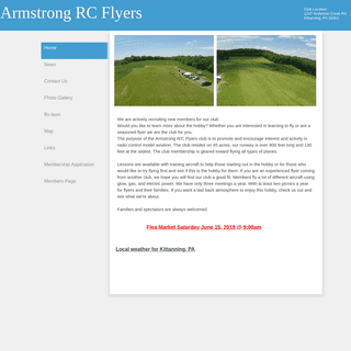 Armstrong RC Flyers-RC Model Airplane Club