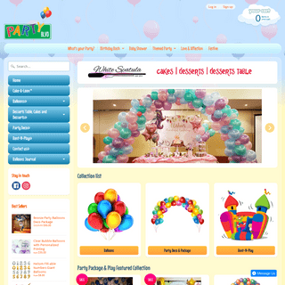 Party Boulevard - Singapore Party Balloons, Helium, Deco, Play with Free Delivery